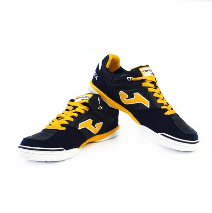 Взуття для залу (футзалки) Joma TOP FLEX TOPW2103.IN колір: темно-синій/жовтий