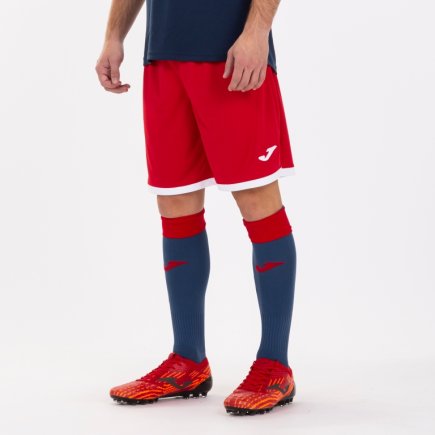 Шорты Joma TOLEDO 100006.600 красно-белые