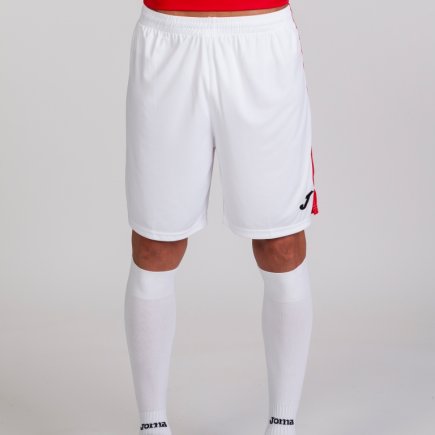 Шорти Joma Tokio 100684.206 колір: білий/червоний