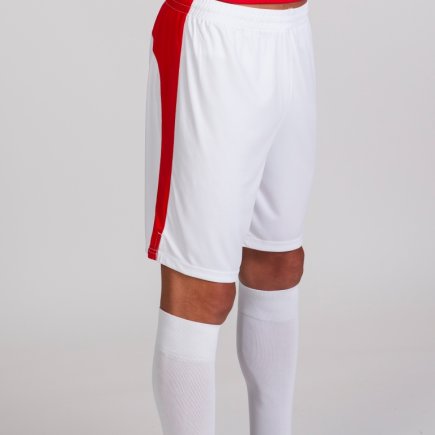 Шорти Joma Tokio 100684.206 колір: білий/червоний