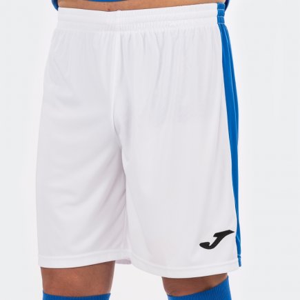 Шорти Joma Tokio 100684.207 колір: білий/блакитний