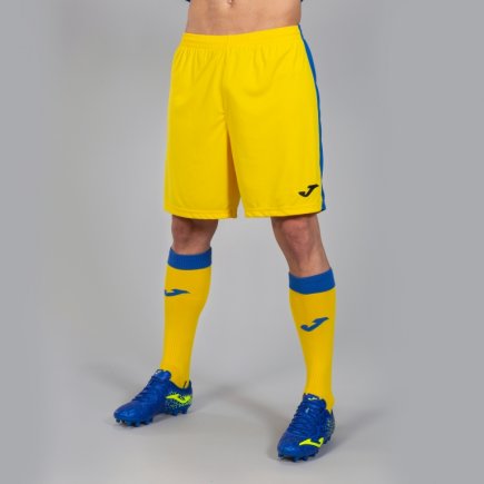 Шорты Joma Tokio 100684.907 цвет: синий/желтый