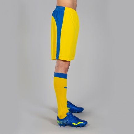 Шорты Joma Tokio 100684.907 цвет: синий/желтый