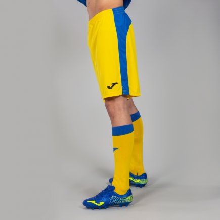 Шорты Joma Tokio 100684.907 цвет: синий/желтый