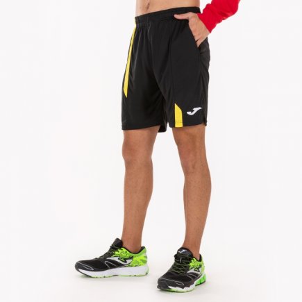 Шорти Joma SUPERNOVA 101304.109 колір: чорний/жовтий