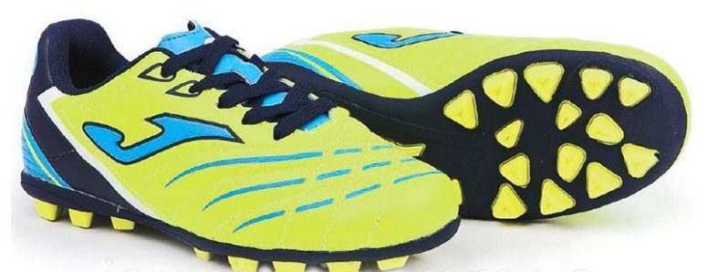 Сороконіжки Joma TOLEDO TOLJW.505.22 дитячі колір: cалатовий/синій