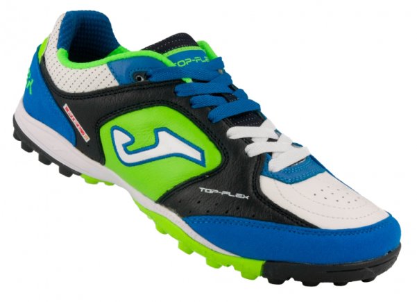 Сороконіжки Joma TOP FLEX 705 TOPS.705.TF колір: білий/блакитний/чорний/салатовий (офіційна гарантія)