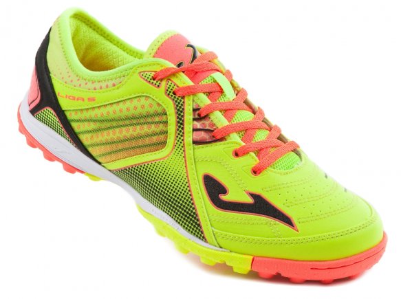 Сороконіжки Joma LIGA 5 709 LIGAS.709.TF колір: салатовий/рожевий (офіційна гарантія)