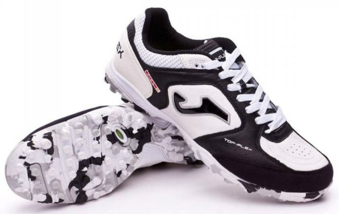 Сороконіжки Joma TOP FLEX TOPW.702.TF колір: чорний\білий (офіційна гарантія)