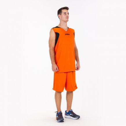 Баскетбольна форма двостороння Joma SET REVERSIBLE 1184.801 колір: помаранчевий/чорний
