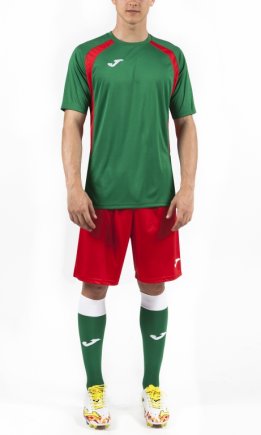 Футболка ігрова Joma Champion III 100014.456 зелено-червона