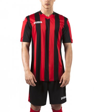 Футболка игровая Joma COPA 100001.601 красно-черная