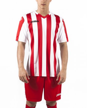 Футболка игровая Joma COPA 100001.600 красно-белая