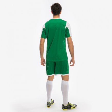 Футболка игровая Joma ESTADIO 100146.452 зелено-белая