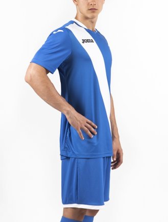Футболка ігрова Joma MONARCAS 100158.702 синьо-біла