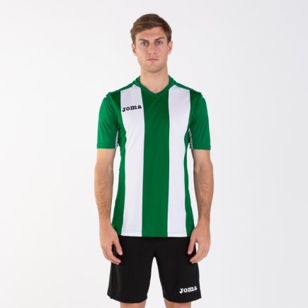 Футболка ігрова Joma Pisa V 100403.450 зелено-біла