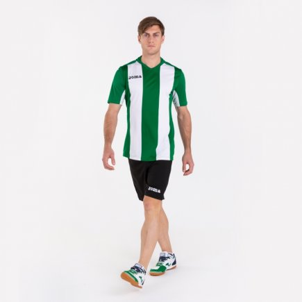 Футболка ігрова Joma Pisa V 100403.450 зелено-біла