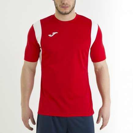 Футболка игровая Joma Dinamo 100446.600 красно-белая