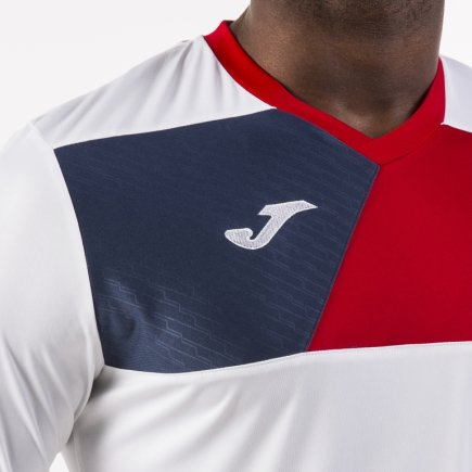 Футболка ігрова Joma Crew II 100611.206 колір: білий
