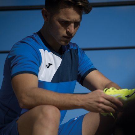 Футболка игровая Joma Crew II 100611.703 цвет: темно-синий