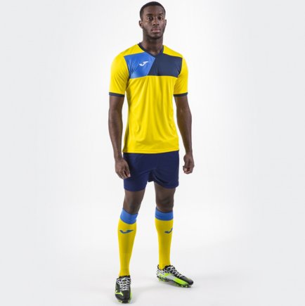 Футболка игровая Joma Crew II 100611.903 цвет: желтый