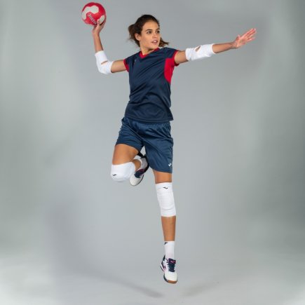 Футболка ігрова Joma Champion IV 900431.306 жіноча колір: темно-синій/червоний