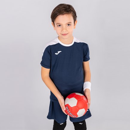 Футболка игровая Joma Spike 100474.332 цвет: темно-синий/белый