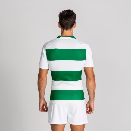 Футболка ігрова Joma Prorugby 100735.450 колір: зелений/білий