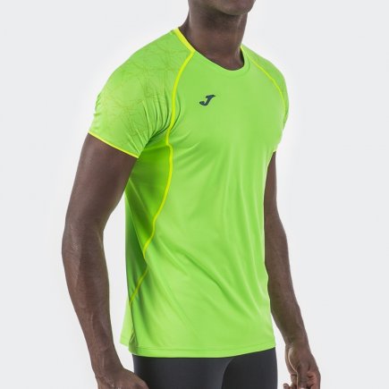 Футболка ігрова Joma Olimpia 100736.020 колір: салатовий/жовтий