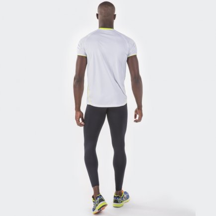 Футболка ігрова Joma Olimpia 100736.200 колір: білий/жовтий