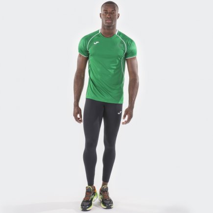 Футболка игровая Joma Olimpia 100736.450 цвет: зеленый/белый