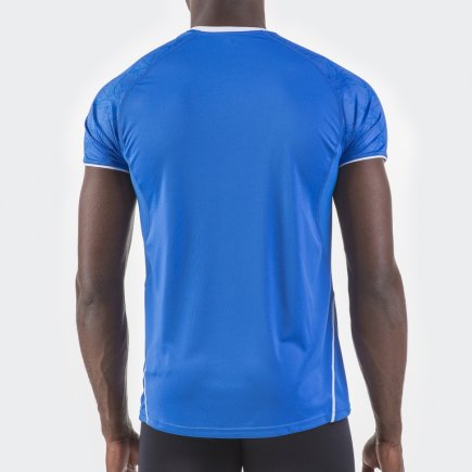 Футболка ігрова Joma Olimpia 100736.700 колір: синій/білий