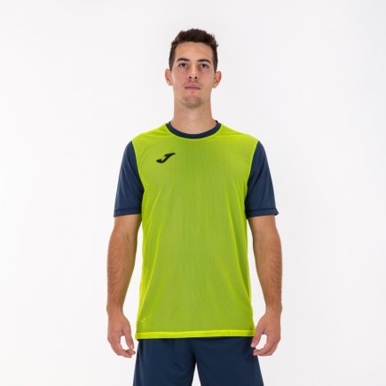 Футболка игровая Joma Combi 100738.321 двусторонняя цвет: желтый/синий