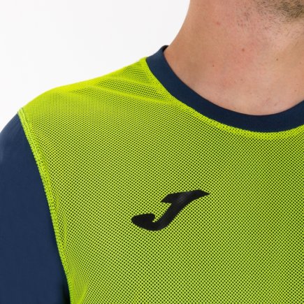 Футболка игровая Joma Combi 100738.321 двусторонняя цвет: желтый/синий