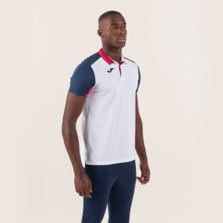 Футболка игровая Joma Granada 100567.203 цвет: белый/тёмно-синий
