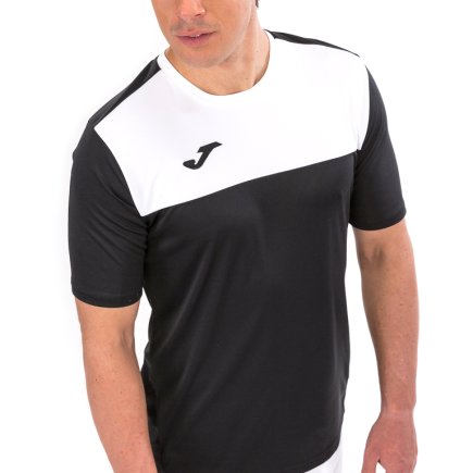 Футболка Joma WINNER 100946.102 колір: чорний/білий
