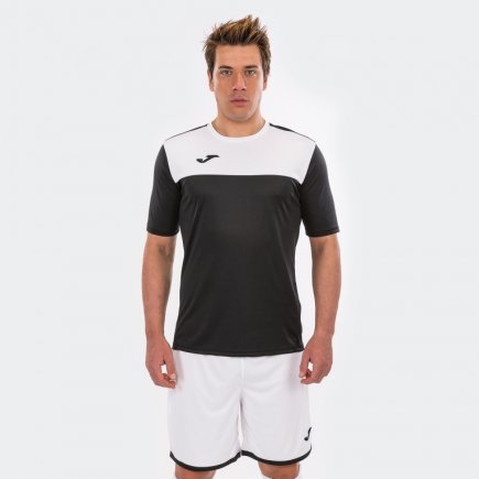 Футболка Joma WINNER 100946.102 колір: чорний/білий
