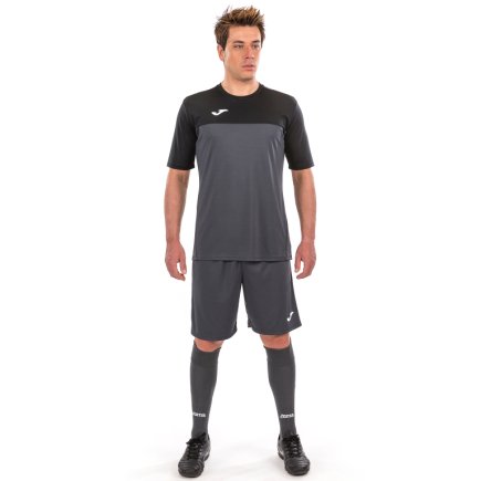 Футболка Joma WINNER 100946.151 колір: сірий/чорний