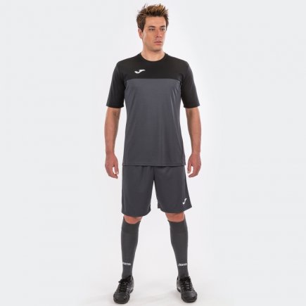 Футболка Joma WINNER 100946.151 колір: сірий/чорний