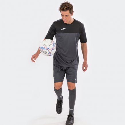 Футболка Joma WINNER 100946.151 колір: сірий/чорний