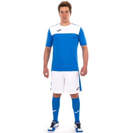 Футболка Joma WINNER 100946.702 цвет: синий/белый