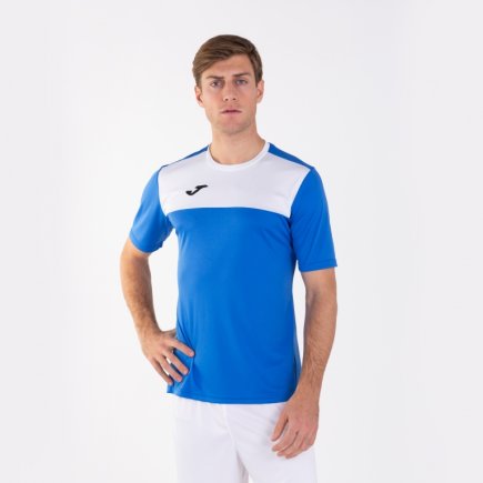 Футболка Joma WINNER 100946.702 цвет: синий/белый