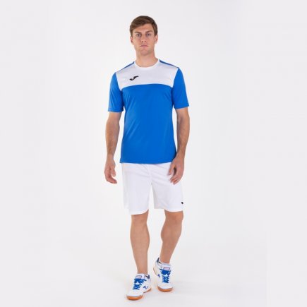 Футболка Joma WINNER 100946.702 цвет: синий/белый