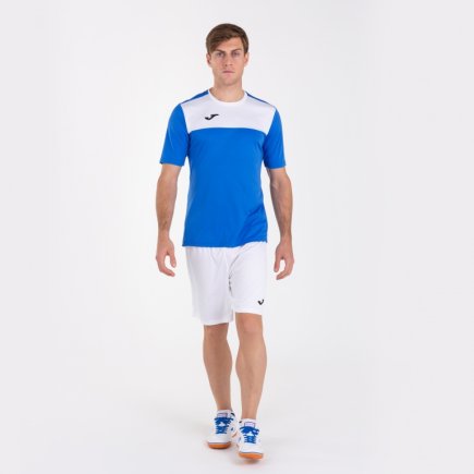 Футболка Joma WINNER 100946.702 цвет: синий/белый