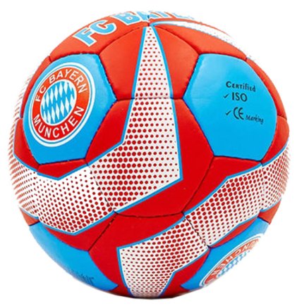 Мяч футбольный BAYERN MUNCHEN цвет: красный/синий размер 5