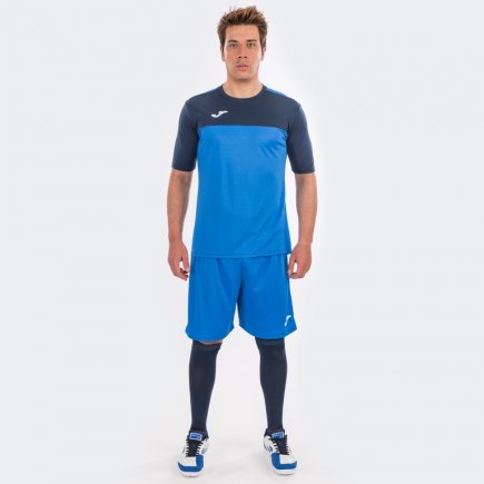 Футболка Joma WINNER 100946.703 колір: синій/темно-синій