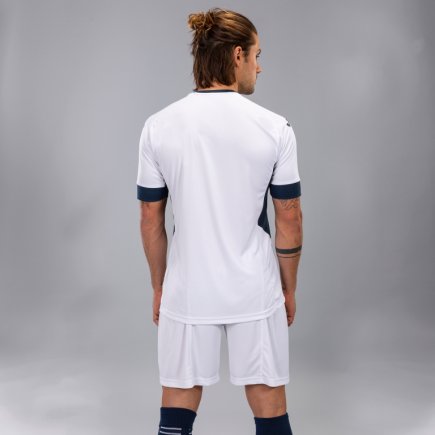 Футбольна форма Joma ROMA II 101274.203 колір: білий/темно-синій