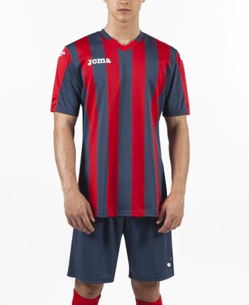 Футболка ігрова Joma COPA 100001.603 колір: червоний/темно-синій