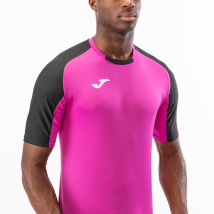 Футболка игровая Joma ESSENTIAL 101105.501 цвет: пурпурный/черный