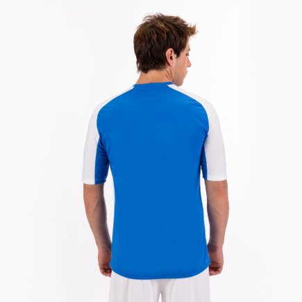 Футболка ігрова Joma ESSENTIAL 101105.702 колір: синій/білий